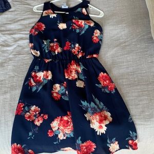 Market & spruce sleeveless floral dress. Knee length.